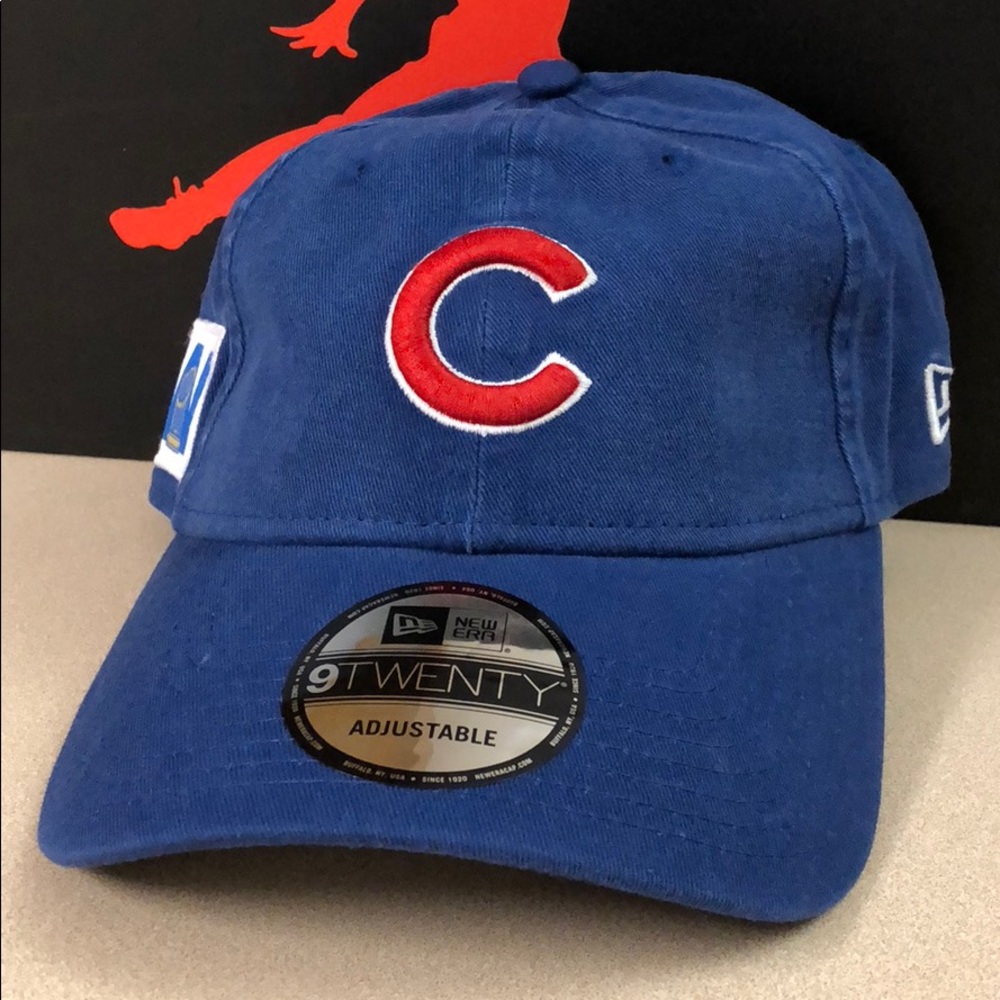 Chicago Cubs World Series Dad Strapback Hat